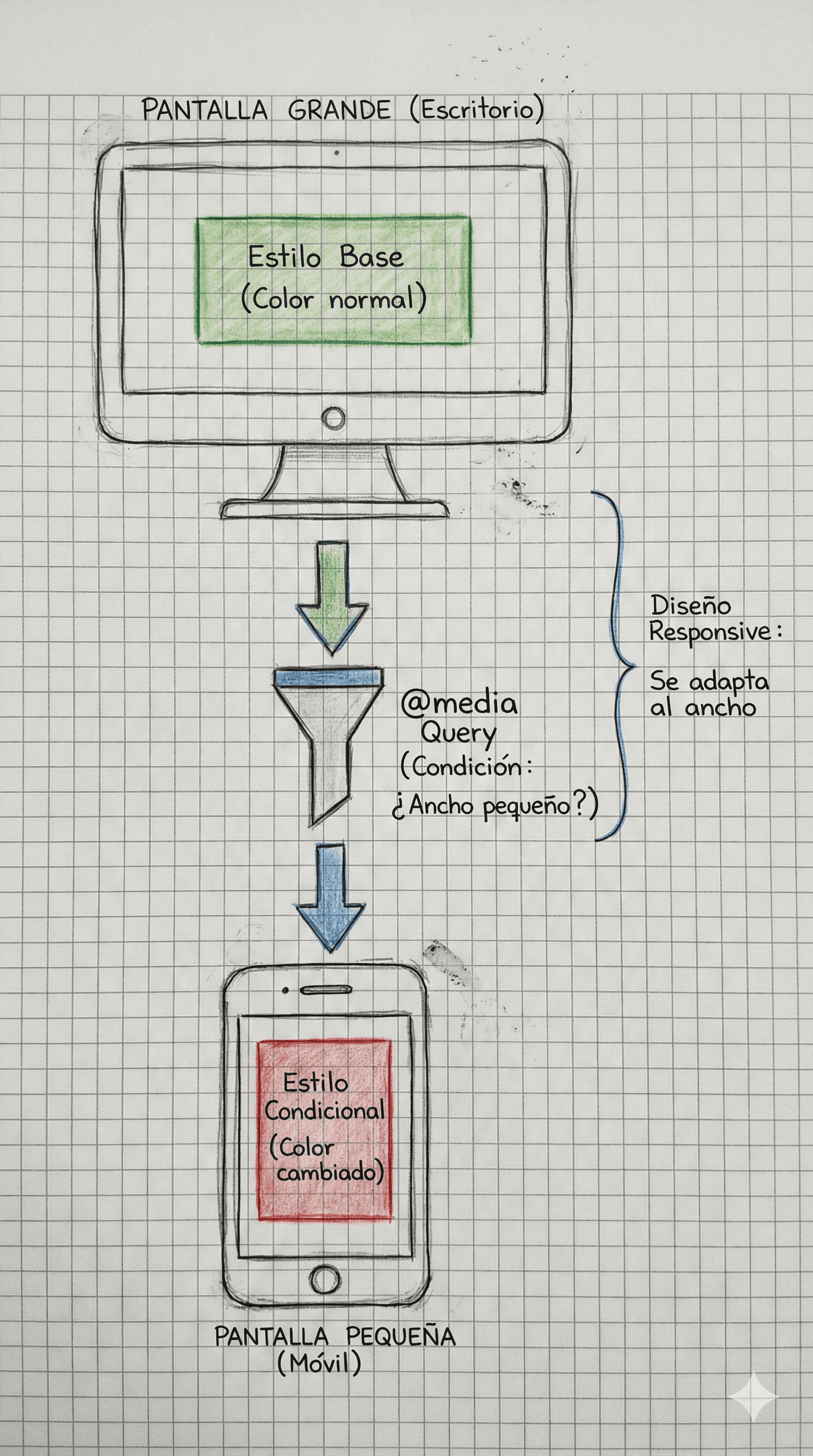 Cambio de estilos usando Media Queries en CSS