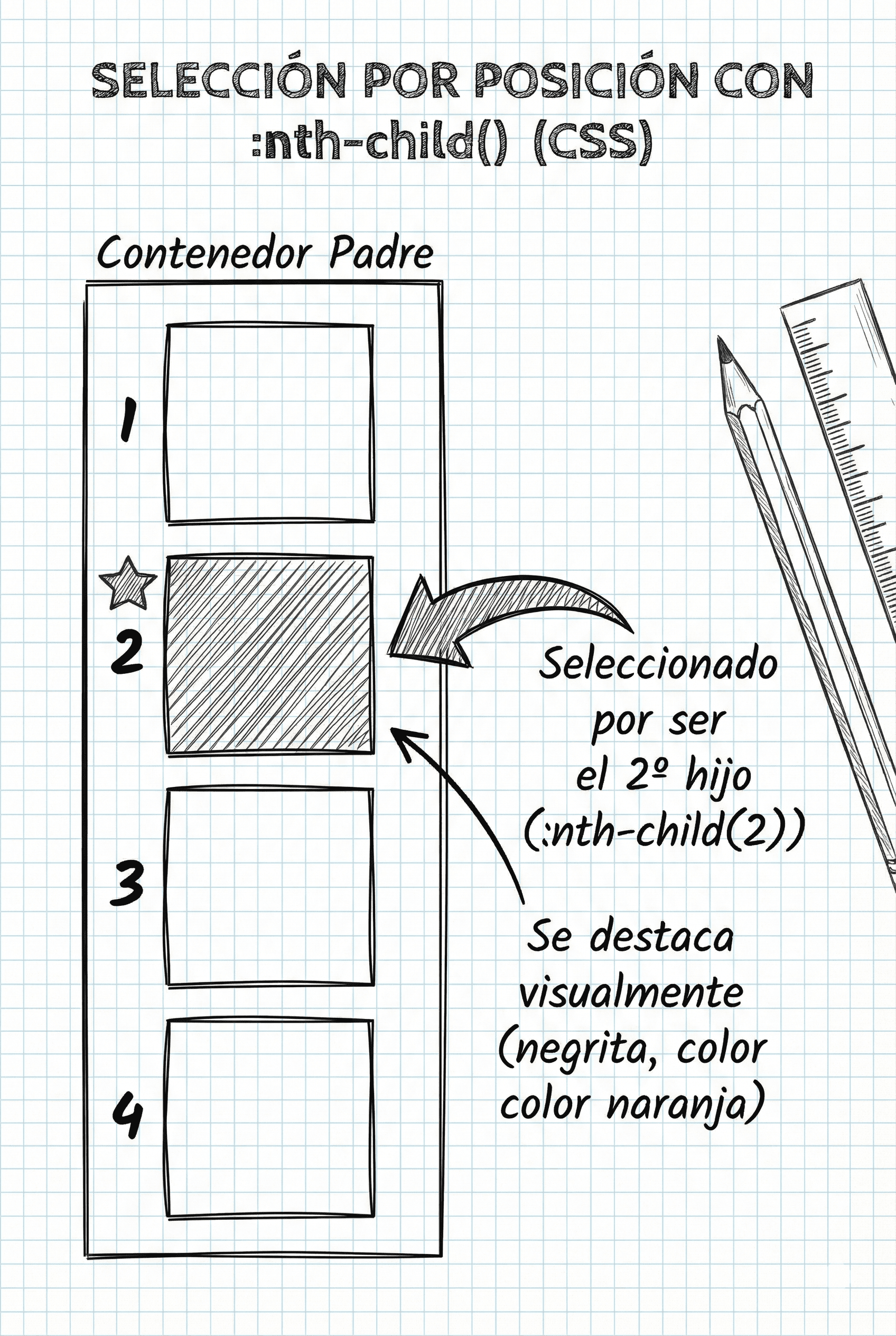 Uso de nth-child para seleccionar elementos por posición